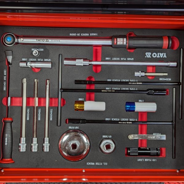 Tủ đồ nghề sửa xe BMW 261 chi tiết Yato YT-55295 Tủ đồ nghề sửa xe BMW 261 chi tiết Yato YT-55295