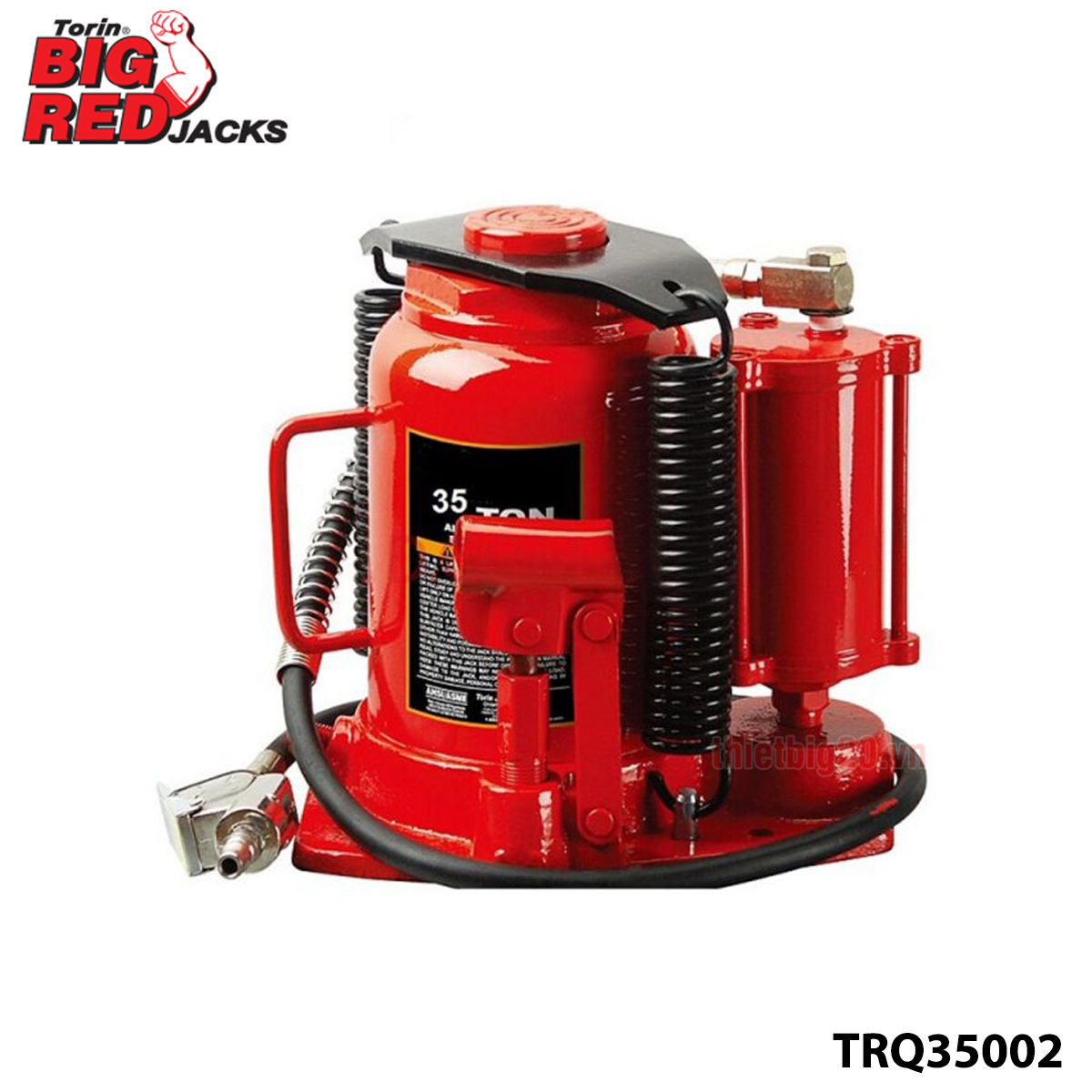 Kích Con Đội Khí Nén 35 Tấn Torin TRQ35002 Kích Con Đội Khí Nén 35 Tấn Torin TRQ35002