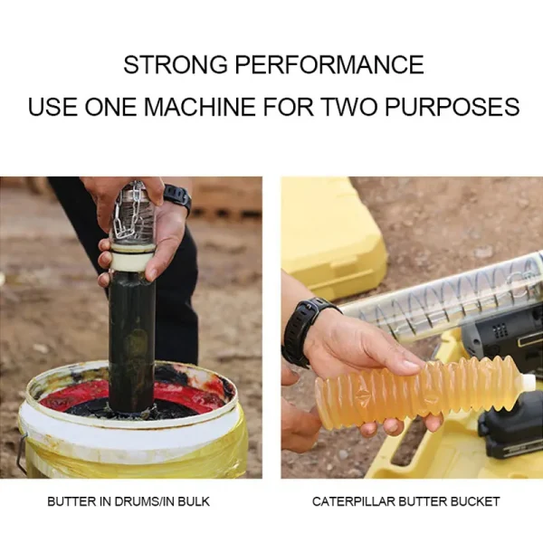 Máy Bơm Mỡ Pin 600cc KOCU GZ-D614 Máy Bơm Mỡ Pin 600cc KOCU GZ-D614