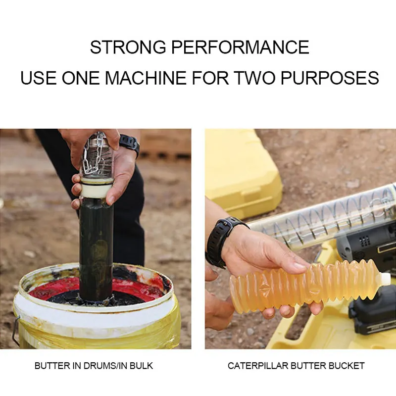 Máy Bơm Mỡ Pin 600cc KOCU GZ-D614 Máy Bơm Mỡ Pin 600cc KOCU GZ-D614