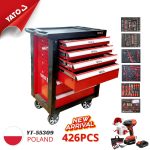 Tủ Đồ Nghề sửa Chữa Ô tô 426 Chi Tiết Yato YT-55309
