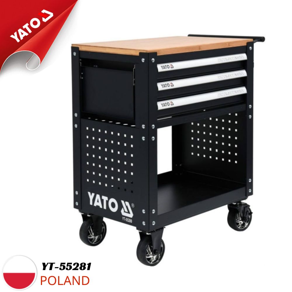 Tủ Đựng Đồ Nghề 3 Ngăn Yato YT-55281 Tủ Đựng Đồ Nghề 3 Ngăn Yato YT-55281
