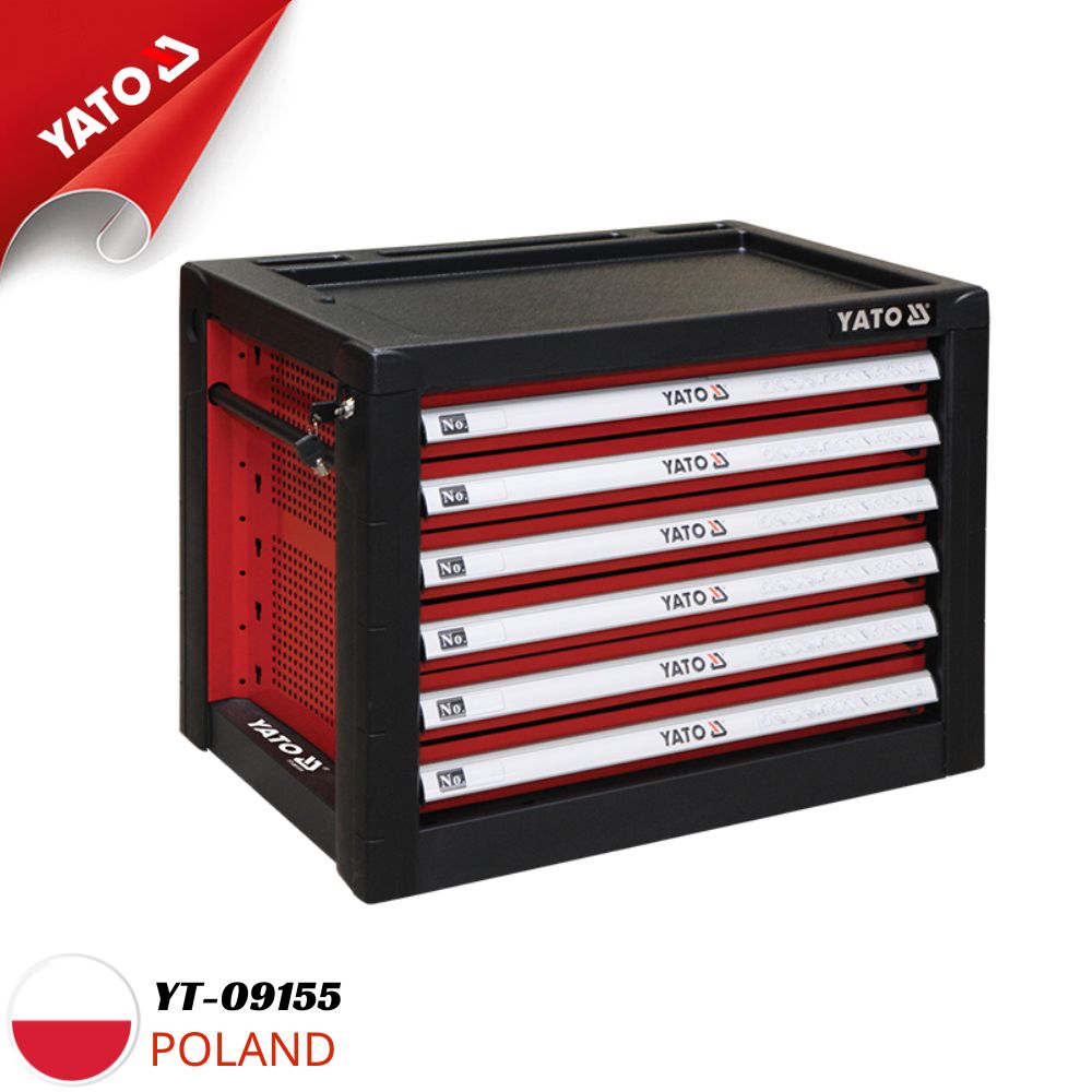 Tủ Nhỏ Đựng Đồ Nghề 6 Ngăn Yato YT-09155 Tủ Nhỏ Đựng Đồ Nghề 6 Ngăn Yato YT-09155