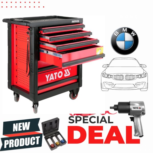 Tủ đồ nghề sửa xe BMW 261 chi tiết Yato YT-55295