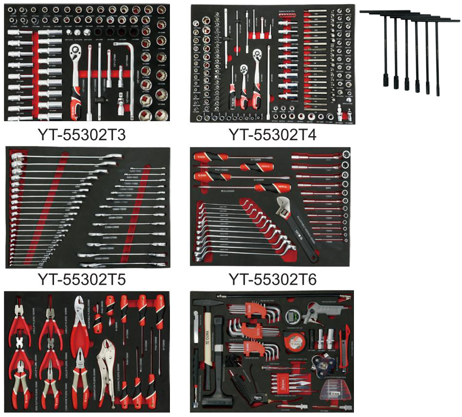 Tủ đồ nghề sửa chữa 365 chi tiết Yato YT-55262 Tủ đồ nghề sửa chữa 365 chi tiết Yato YT-55262