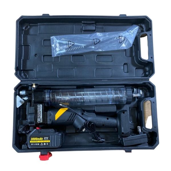 Máy Bơm Mỡ Pin 600cc KOCU GZ-D714 Máy Bơm Mỡ Pin 600cc KOCU GZ-D714