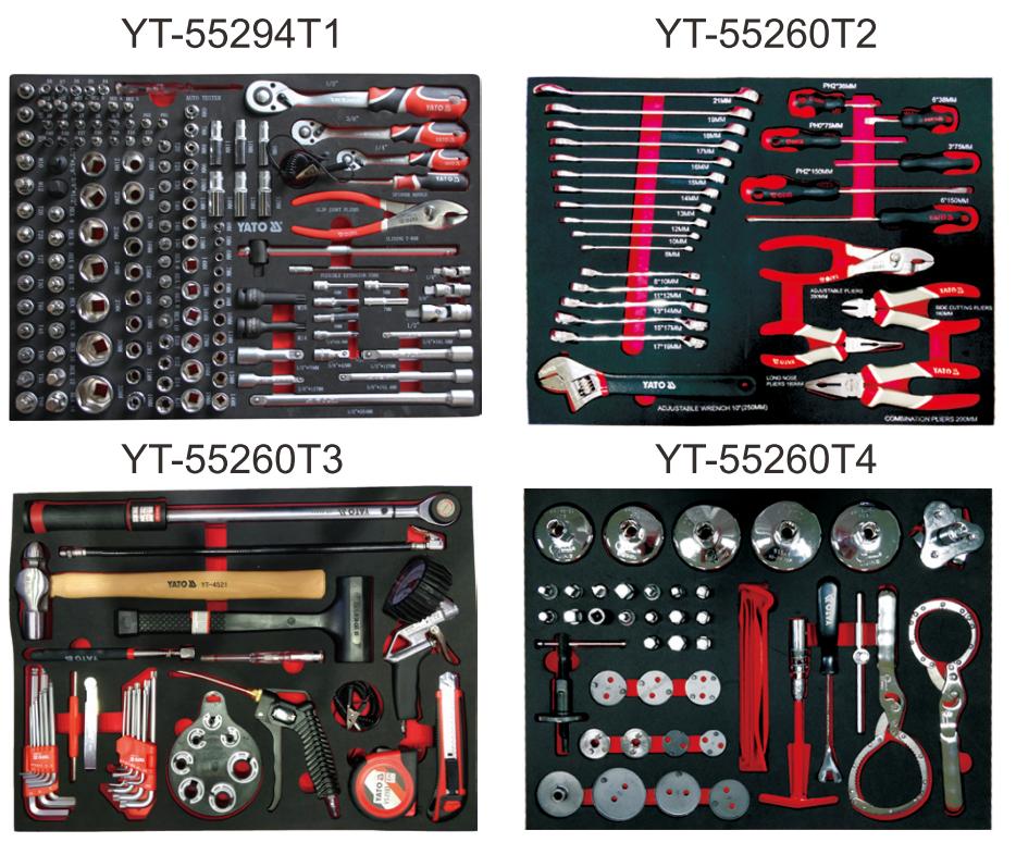 Tủ đồ nghề sửa chữa 249 chi tiết YATO YT-55260 Tủ đồ nghề sửa chữa 249 chi tiết YATO YT-55260