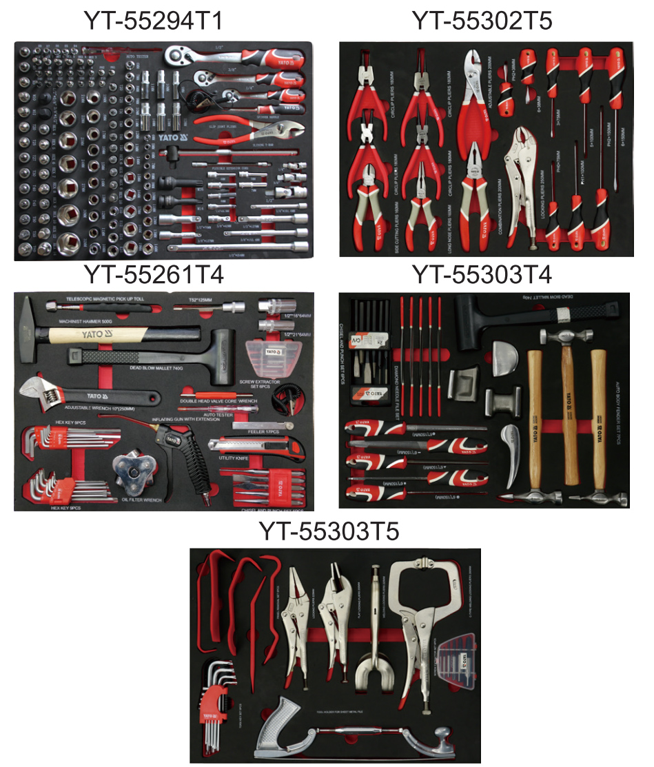 Tủ Đồ Nghề Sửa Chữa Sơn Đồng 253 Chi Tiết YATO YT-55263 Tủ Đồ Nghề Sửa Chữa Sơn Đồng 253 Chi Tiết YATO YT-55263