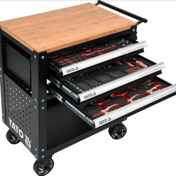 Tủ đồ nghề sửa ô tô 162 chi tiết Yato YT-55280 Tủ đồ nghề sửa ô tô 162 chi tiết Yato YT-55280