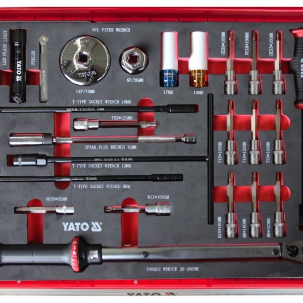 Tủ đồ nghề sửa xe Audi 267 chi tiết Yato YT-55294 Tủ đồ nghề sửa xe Audi 267 chi tiết Yato YT-55294