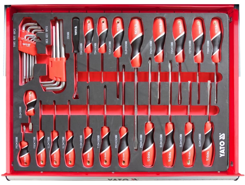 Tủ đồ nghề sửa xe Audi 267 chi tiết Yato YT-55294 Tủ đồ nghề sửa xe Audi 267 chi tiết Yato YT-55294