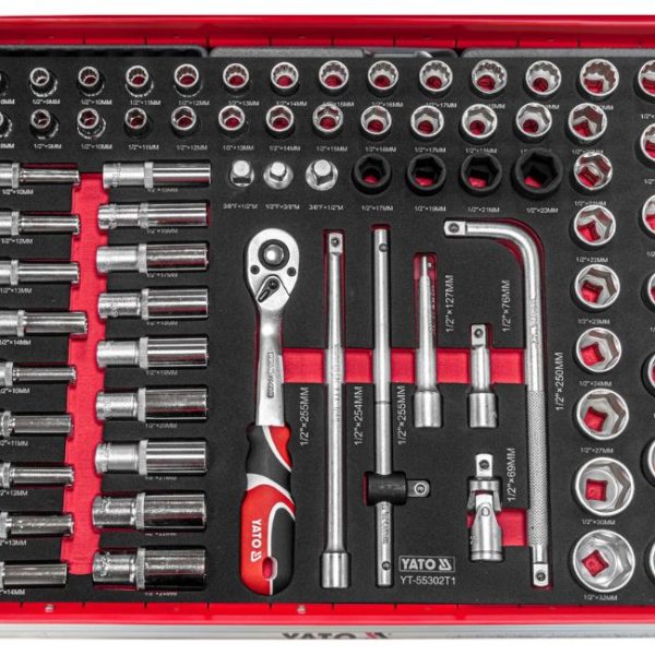 Tủ Đồ Nghề sửa Chữa Ô tô 426 Chi Tiết Yato YT-55309 Tủ Đồ Nghề sửa Chữa Ô tô 426 Chi Tiết Yato YT-55309