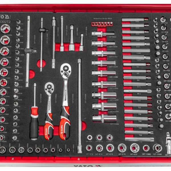 Tủ Đồ Nghề sửa Chữa Ô tô 426 Chi Tiết Yato YT-55309 Tủ Đồ Nghề sửa Chữa Ô tô 426 Chi Tiết Yato YT-55309