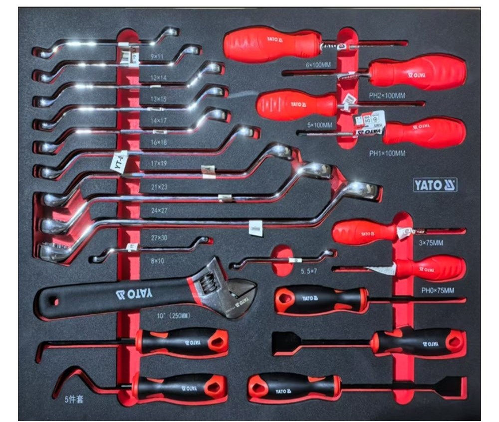 Tủ Đồ Nghề sửa Chữa Ô tô 426 Chi Tiết Yato YT-55309 Tủ Đồ Nghề sửa Chữa Ô tô 426 Chi Tiết Yato YT-55309