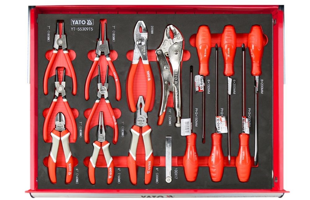 Tủ Đồ Nghề sửa Chữa Ô tô 426 Chi Tiết Yato YT-55309 Tủ Đồ Nghề sửa Chữa Ô tô 426 Chi Tiết Yato YT-55309