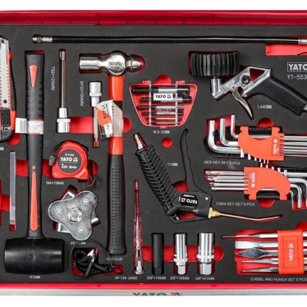 Tủ Đồ Nghề sửa Chữa Ô tô 426 Chi Tiết Yato YT-55309 Tủ Đồ Nghề sửa Chữa Ô tô 426 Chi Tiết Yato YT-55309