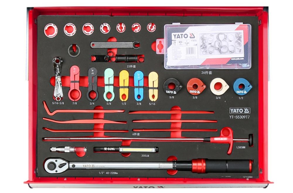 Tủ Đồ Nghề sửa Chữa Ô tô 426 Chi Tiết Yato YT-55309 Tủ Đồ Nghề sửa Chữa Ô tô 426 Chi Tiết Yato YT-55309