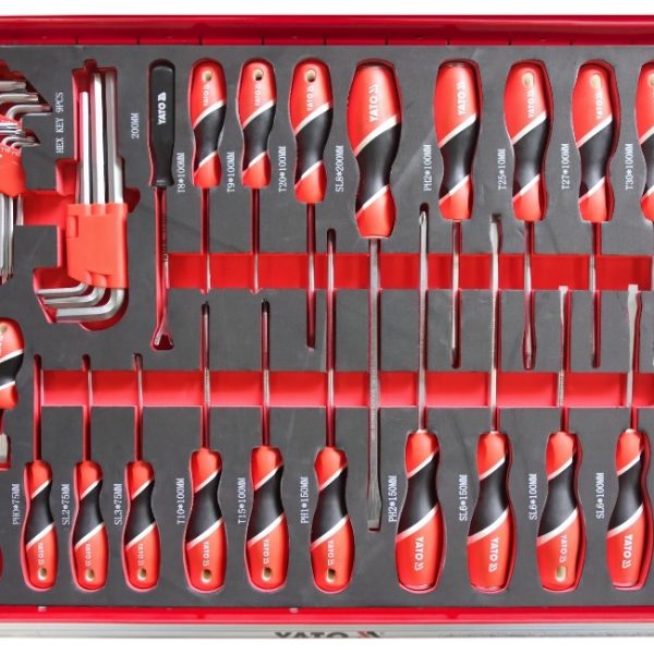 Tủ đồ nghề sửa xe Mercedes Benz 264 chi tiết Yato YT-55296 Tủ đồ nghề sửa xe Mercedes Benz 264 chi tiết Yato YT-55296