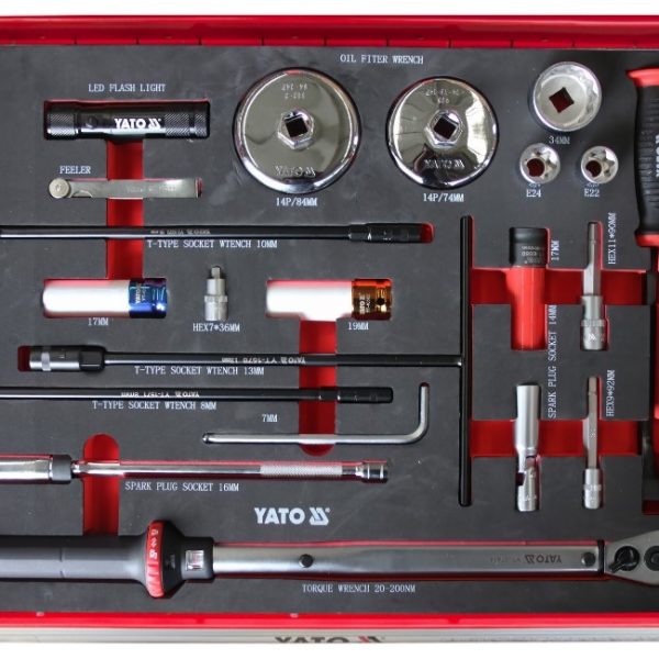 Tủ đồ nghề sửa xe Mercedes Benz 264 chi tiết Yato YT-55296 Tủ đồ nghề sửa xe Mercedes Benz 264 chi tiết Yato YT-55296