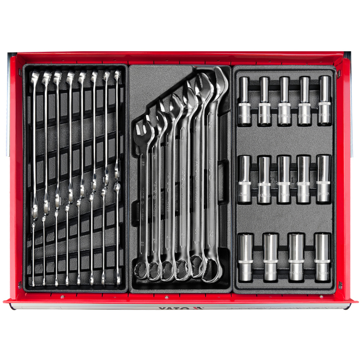 Tủ Đồ Nghề Sửa Chữa 177 Chi Tiết YATO YT-55300 Tủ Đồ Nghề Sửa Chữa 177 Chi Tiết YATO YT-55300