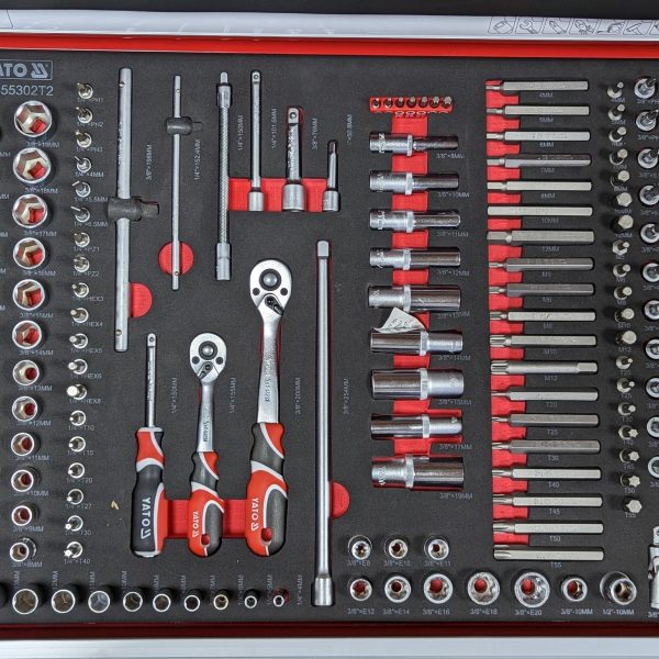 Tủ Đồ Nghề Sửa Chữa Dịch Vụ Ô tô 400 Chi Tiết Yato YT-55302 Pro Tủ Đồ Nghề Sửa Chữa Dịch Vụ Ô tô 400 Chi Tiết Yato YT-55302 Pro