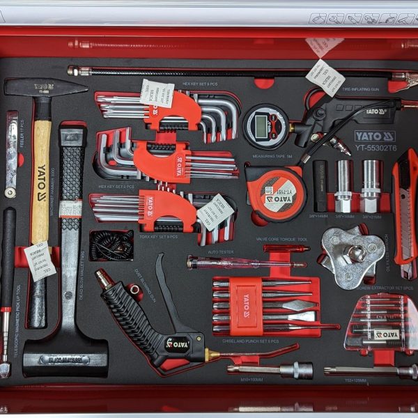 Tủ Đồ Nghề Sửa Chữa Dịch Vụ Ô tô 400 Chi Tiết Yato YT-55302 Pro Tủ Đồ Nghề Sửa Chữa Dịch Vụ Ô tô 400 Chi Tiết Yato YT-55302 Pro