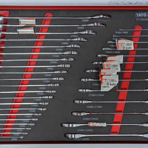 Tủ Đồ Nghề Sửa Chữa Dịch Vụ Ô tô 400 Chi Tiết Yato YT-55302 Pro Tủ Đồ Nghề Sửa Chữa Dịch Vụ Ô tô 400 Chi Tiết Yato YT-55302 Pro