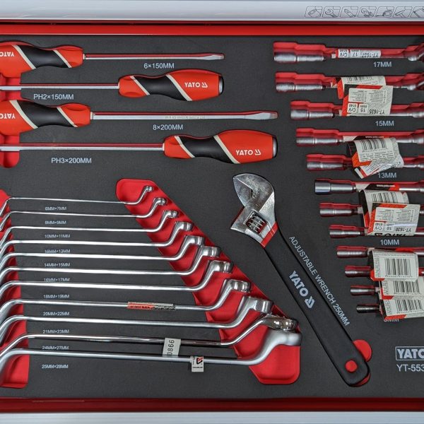 Tủ Đồ Nghề Sửa Chữa Dịch Vụ Ô tô 400 Chi Tiết Yato YT-55302 Pro Tủ Đồ Nghề Sửa Chữa Dịch Vụ Ô tô 400 Chi Tiết Yato YT-55302 Pro