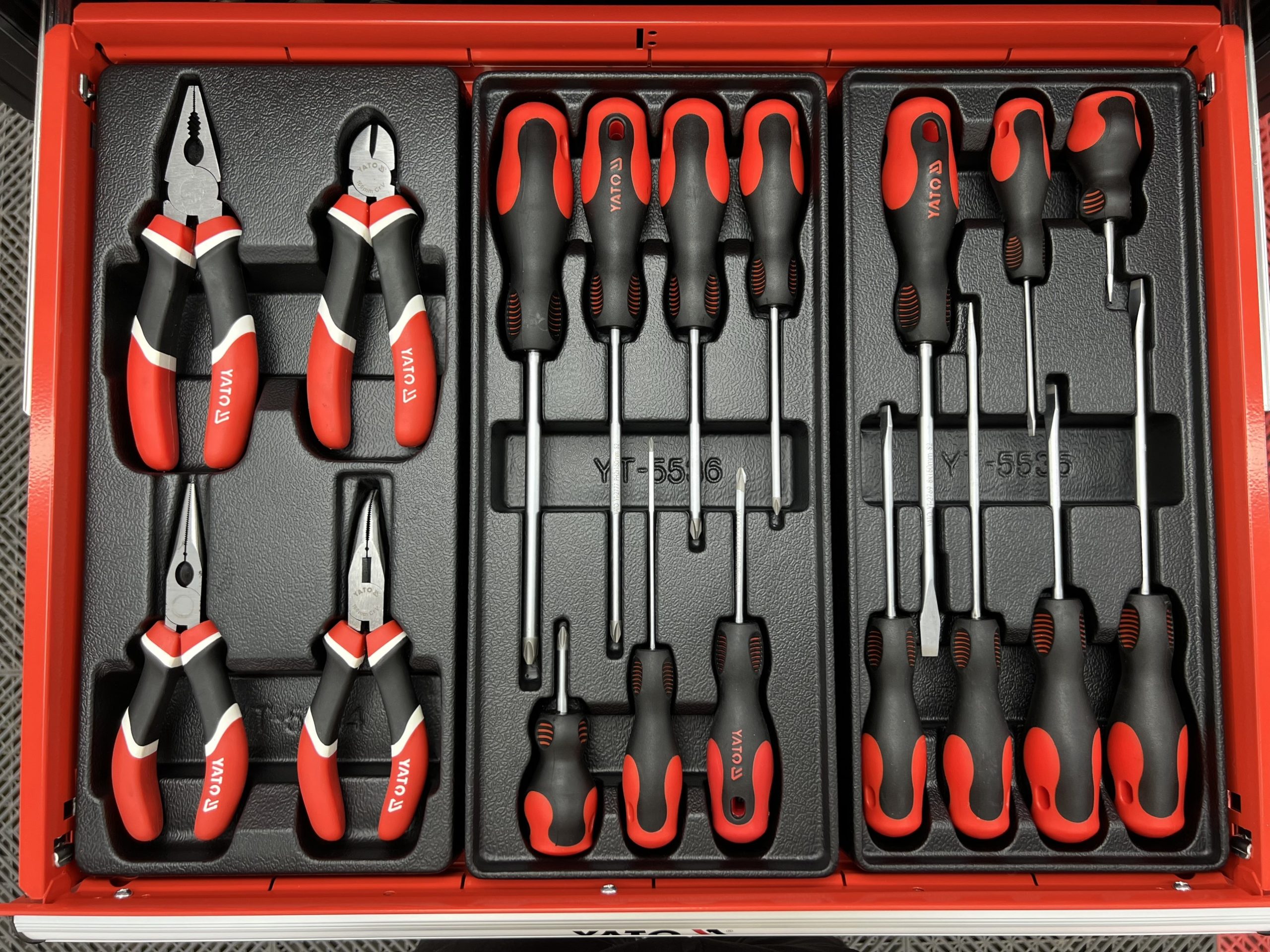 Tủ Đồ Nghề Sửa Chữa 185 Chi Tiết Yato YT-55307 Tủ Đồ Nghề Sửa Chữa 185 Chi Tiết Yato YT-55307