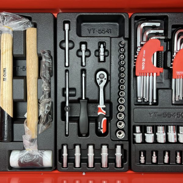 Tủ Đồ Nghề Sửa Chữa 185 Chi Tiết Yato YT-55307 Tủ Đồ Nghề Sửa Chữa 185 Chi Tiết Yato YT-55307