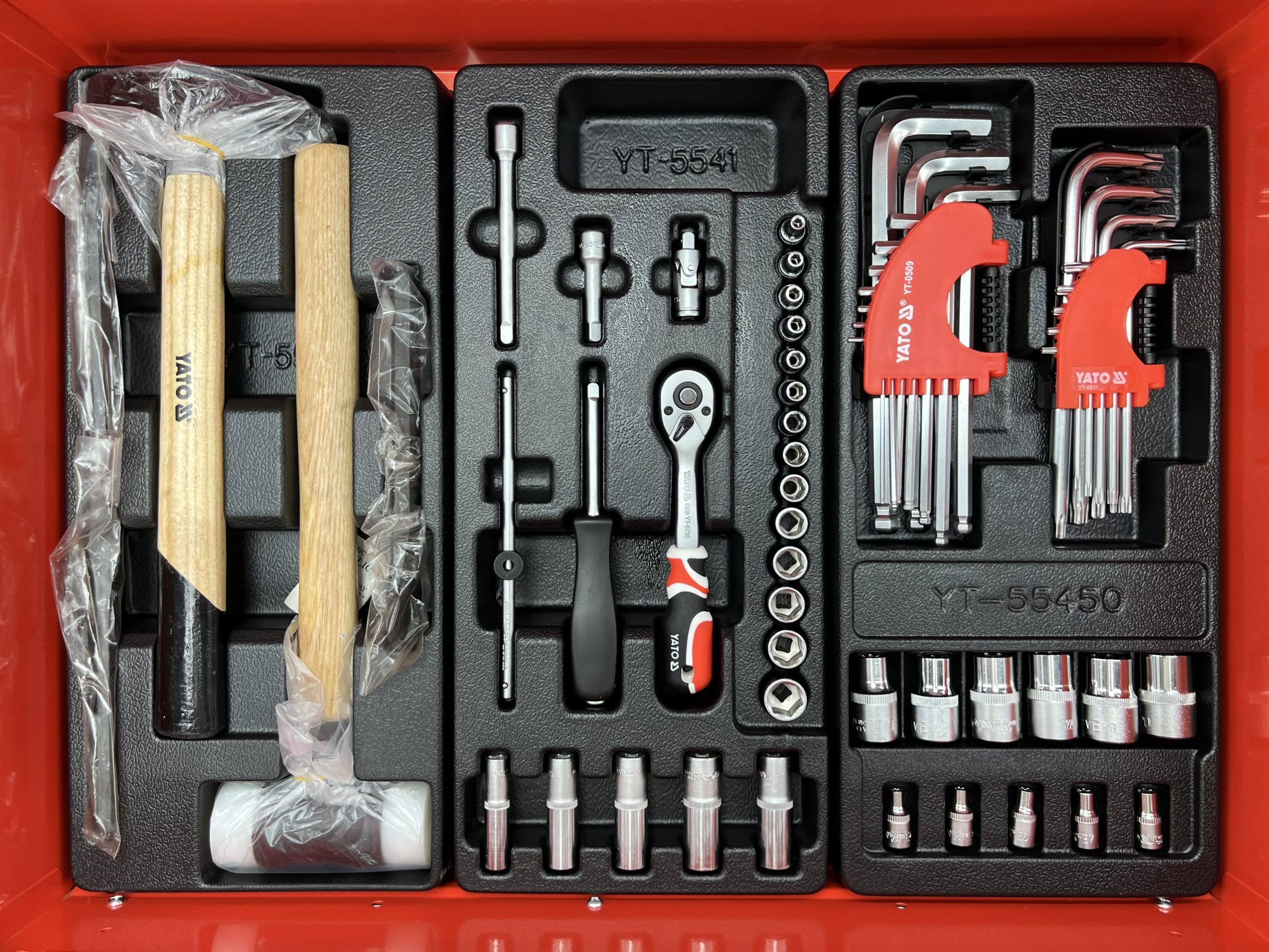 Tủ Đồ Nghề Sửa Chữa 185 Chi Tiết Yato YT-55307 Tủ Đồ Nghề Sửa Chữa 185 Chi Tiết Yato YT-55307