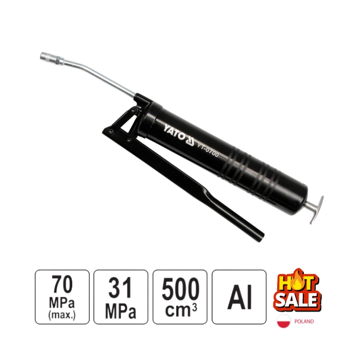 Bơm Mỡ Cầm Tay 500ml Yato YT-0700 Bơm Mỡ Cầm Tay 500ml Yato YT-0700