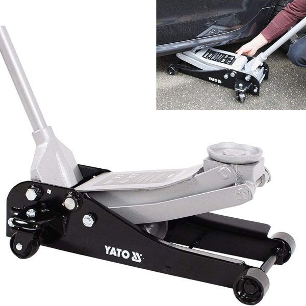 Kích Cá Sấu YATO YT-1721-2.5 Tấn (Hydraulic Floor Jack)