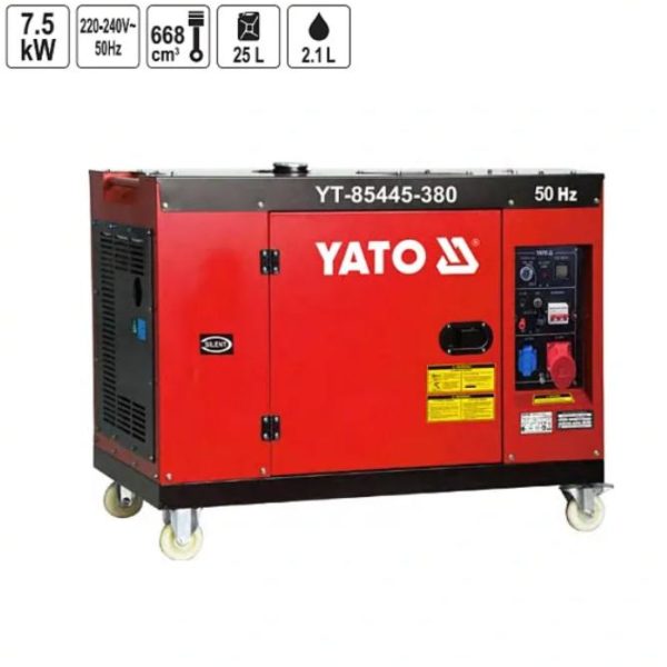 Máy Phát Điện Diesel Chống Ồn 7.5kW Yato YT-85445