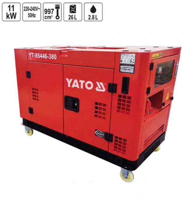 Máy Phát Điện Diesel Chống Ồn 11kW Yato YT-85446 Máy Phát Điện Diesel Chống Ồn 11kW Yato YT-85446