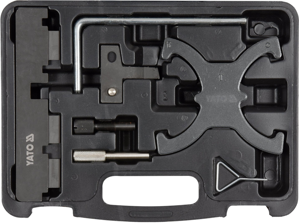 Bộ Dụng Cụ Khóa Thời Điểm Động Cơ YATO YT-06029 (7 Chi Tiết)-Động Cơ Xăng Ford & Volvo Bộ Dụng Cụ Khóa Thời Điểm Động Cơ YATO YT-06029 (7 Chi Tiết): Chuyên Biệt Cho Động Cơ Xăng Ford & Volvo