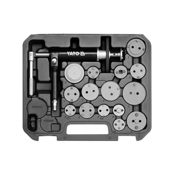 Bộ Dụng Cụ Ép Piston Phanh Khí Nén YATO YT-0671: Chuyên Nghiệp Hóa Việc Thay Má Phanh