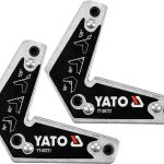 Bộ 2 Nam Châm Kê Hàn YATO YT-08721: Giải Pháp Cố Định Linh Hoạt Với Nhiều Góc Hàn Thông Dụng