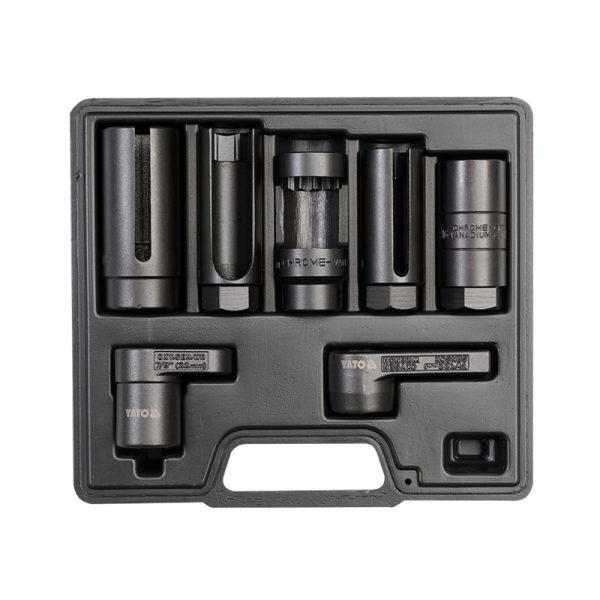 Bộ Cờ Lê Cảm Biến Oxy và Kim Phun Nhiên Liệu YATO YT-1751 (7 Chi Tiết): Giải Pháp Toàn Diện Cho Thợ Sửa Xe Chuyên Nghiệp