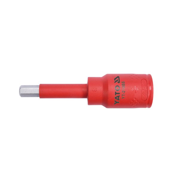 Đầu Tuýp Bit Cách Điện YATO YT-21085 đến YT-21089 (1000V, 1/2"): Giải Pháp Chuyên Nghiệp Cho Bu Lông Lục Giác Trong Môi Trường Điện Áp Cao