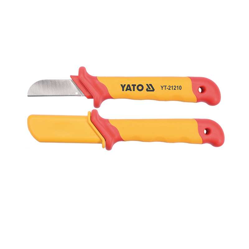Dao Cắt Cáp Cách Điện YATO YT-21210 (1000V) Dao Cắt Cáp Cách Điện YATO YT-21210 (1000V): Giải Pháp An Toàn và Hiệu Quả Cho Thợ Điện