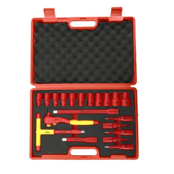 Bộ Đầu Khẩu Cách Điện YATO YT-21284 (1000V): Giải Pháp Siết Mở An Toàn Cho Công Việc Điện Nặng