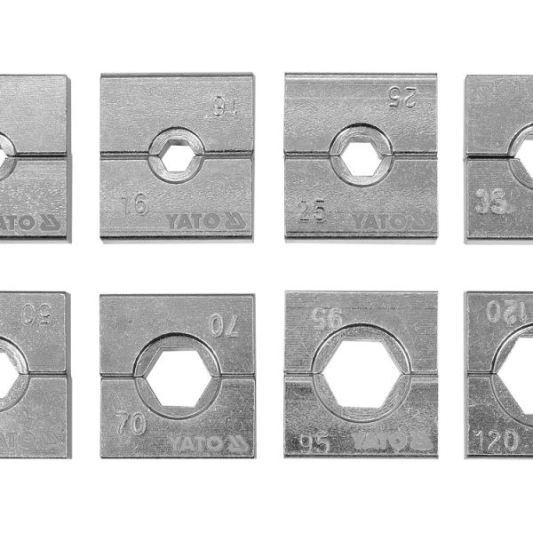 Khuôn Ép Dự Phòng YATO YT-22863, YT-22864, YT-22865: Đảm Bảo Hiệu Suất Bền Bỉ Cho Kìm Ép Cáp Thủy Lực