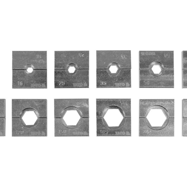 Khuôn Ép Dự Phòng YATO YT-22863, YT-22864, YT-22865 Khuôn Ép Dự Phòng YATO YT-22863, YT-22864, YT-22865: Đảm Bảo Hiệu Suất Bền Bỉ Cho Kìm Ép Cáp Thủy Lực