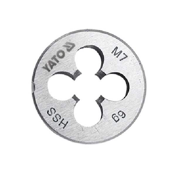 Bàn Ren Tròn YATO HSS M2 (Từ M4 đến M30) DIN 223: Tạo Ren Ngoài Chính Xác và Bền Bỉ