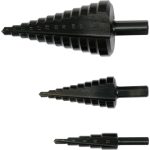 Bộ Mũi Khoan Bậc YATO YT-44732 (3 Mũi HSS 4241): Khoan Lỗ Đa Năng Từ 4mm đến 38mm