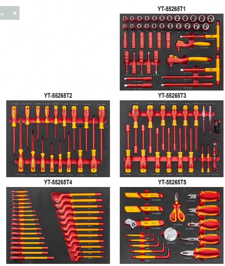 Tủ Đồ Nghề Sửa Chữa Cách Điện 119 Chi Tiết YATO YT-55265 (VDE 1000V) Tủ Đồ Nghề Sửa Chữa Cách Điện 119 Chi Tiết YATO YT-55265 (VDE 1000V): Giải Pháp Toàn Diện và An Toàn Tuyệt Đối Cho Xưởng Điện Chuyên Nghiệp