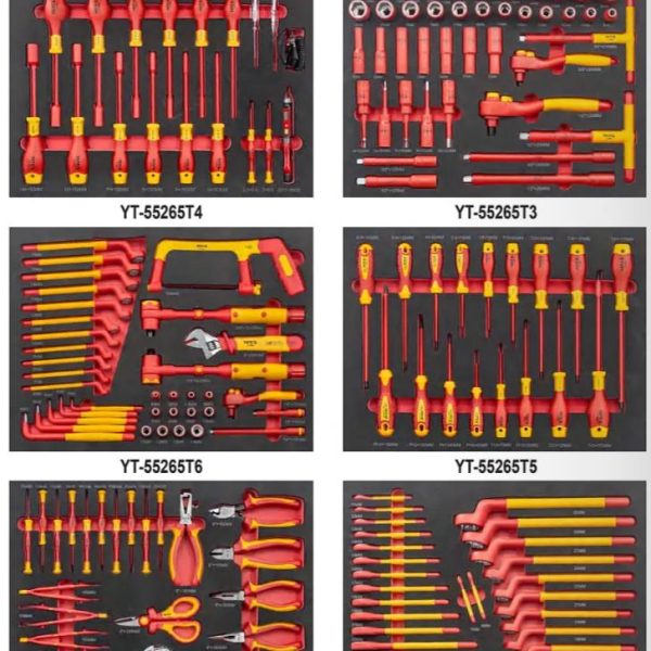Tủ Đồ Nghề Sửa Chữa Cách Điện 168 Chi Tiết YATO YT-55266 (VDE 1000V): Giải Pháp Toàn Diện và An Toàn Tuyệt Đối Cho Xưởng Điện Chuyên Nghiệp