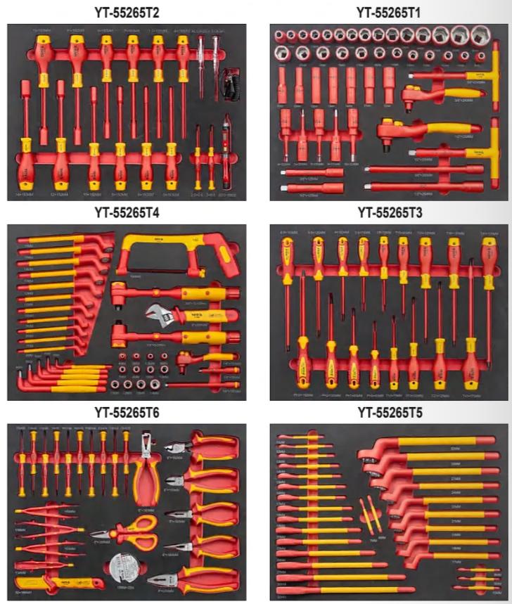 Tủ Đồ Nghề Sửa Chữa Cách Điện 168 Chi Tiết YATO YT-55266 (VDE 1000V) Tủ Đồ Nghề Sửa Chữa Cách Điện 168 Chi Tiết YATO YT-55266 (VDE 1000V): Giải Pháp Toàn Diện và An Toàn Tuyệt Đối Cho Xưởng Điện Chuyên Nghiệp