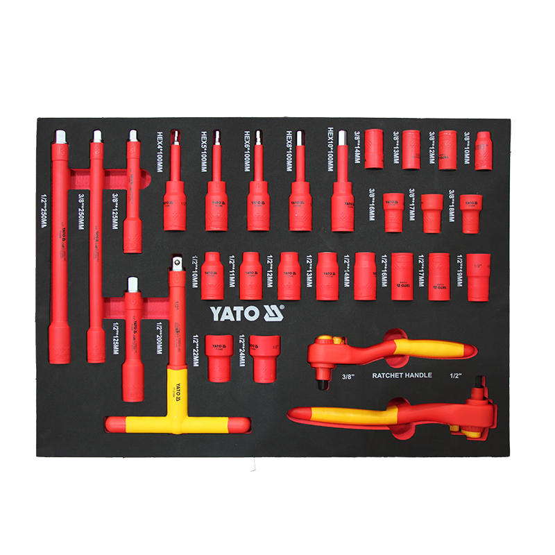 Bộ Dụng Cụ Cách Điện YATO YT-55305T3 (VDE 1000V) Bộ Dụng Cụ Cách Điện YATO YT-55305T3 (1000V): Giải Pháp Toàn Diện Cho Công Tác Lắp Đặt, Bảo Trì Điện Lực